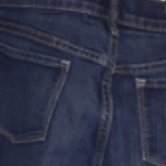 🍭 OLD NAVY Jeans Dark Blue Denim Adjustable Waistband 5 Pocket Skinny Girl’s 16 - Picture 10 of 16